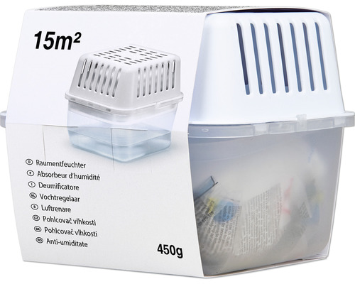 Luchtontvochtiger inclusief 450 g korrels