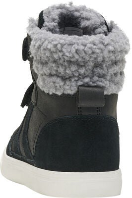 Hummel Stadil Winter High Jr Fôrede Sneakers, Black