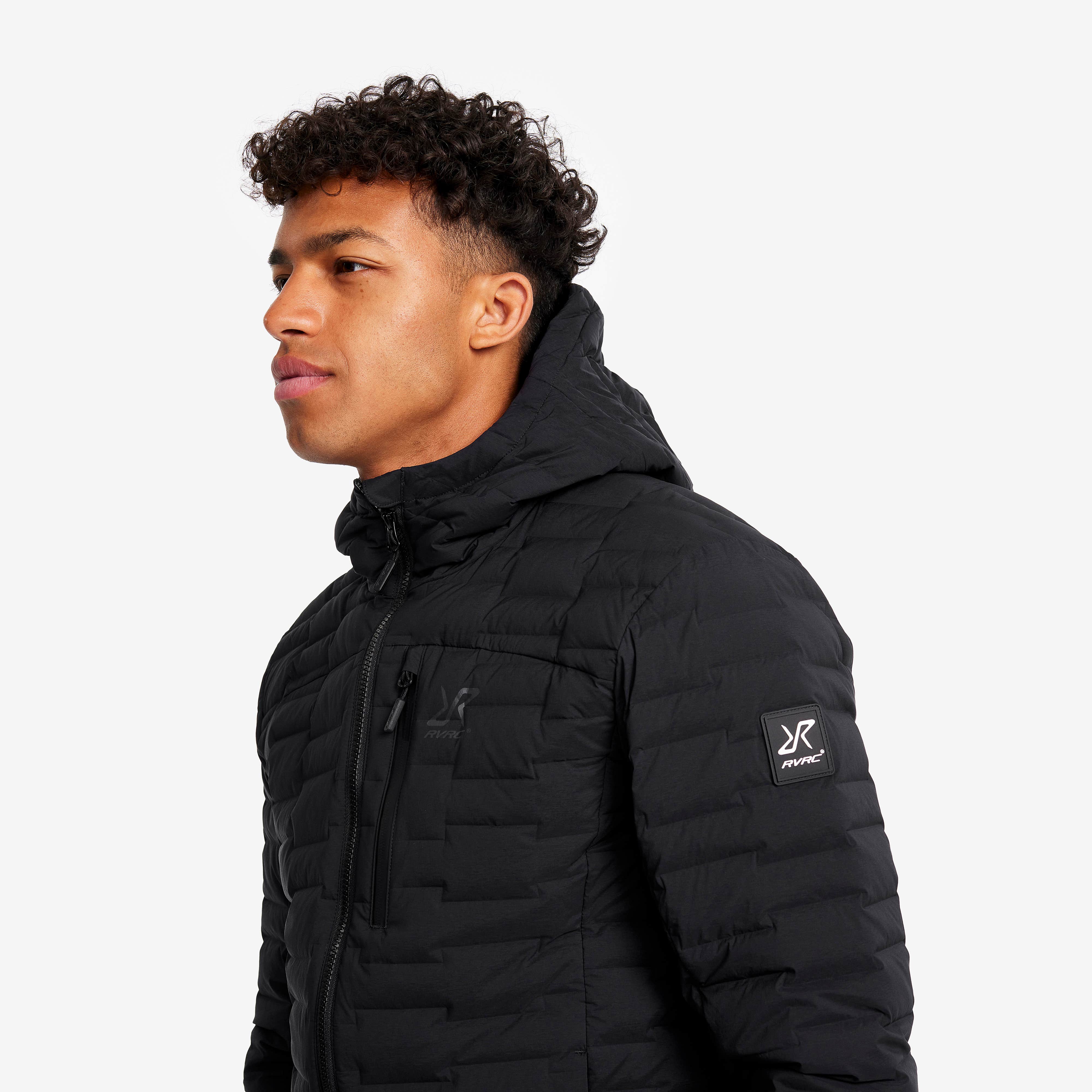 Flex Stretch Down Jacket Herre Black