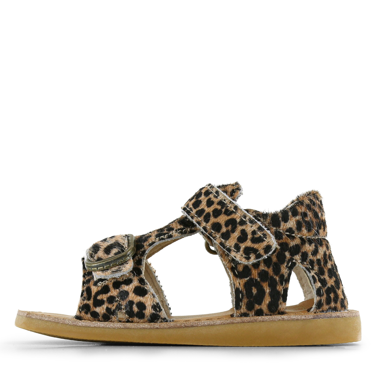 Shoesme panterprint sandaal Microfiber leer, Ponyhair | Meisjes schoenen