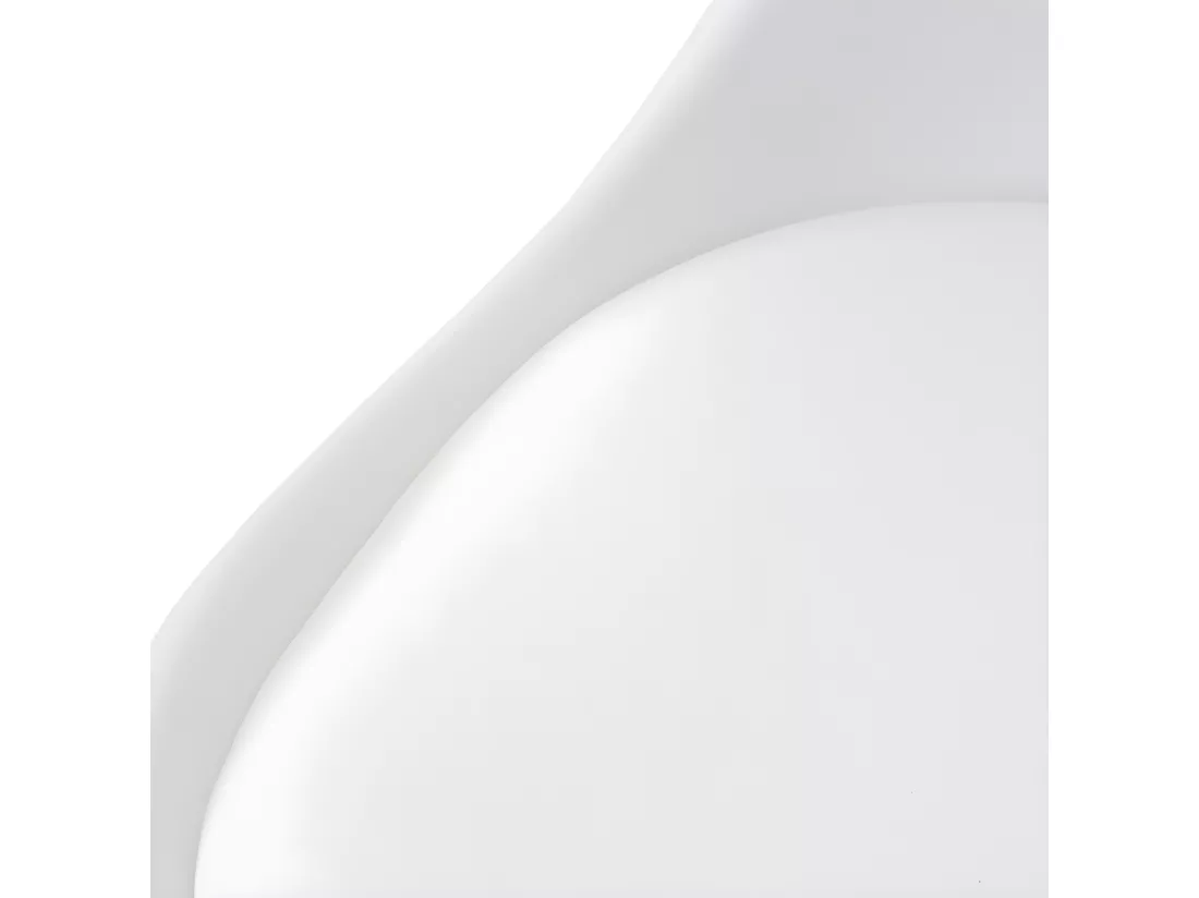 Lot de 2 tabourets blanche 46 x 54 x 76 cm TDB04019