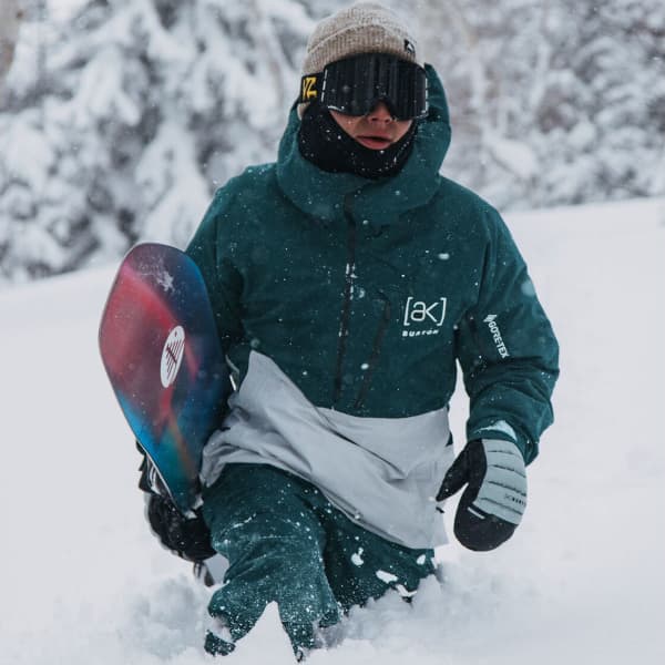 Veste snowboard BURTON M AK GORE VELOCITY ANRK DEPEMD/GRAYCL