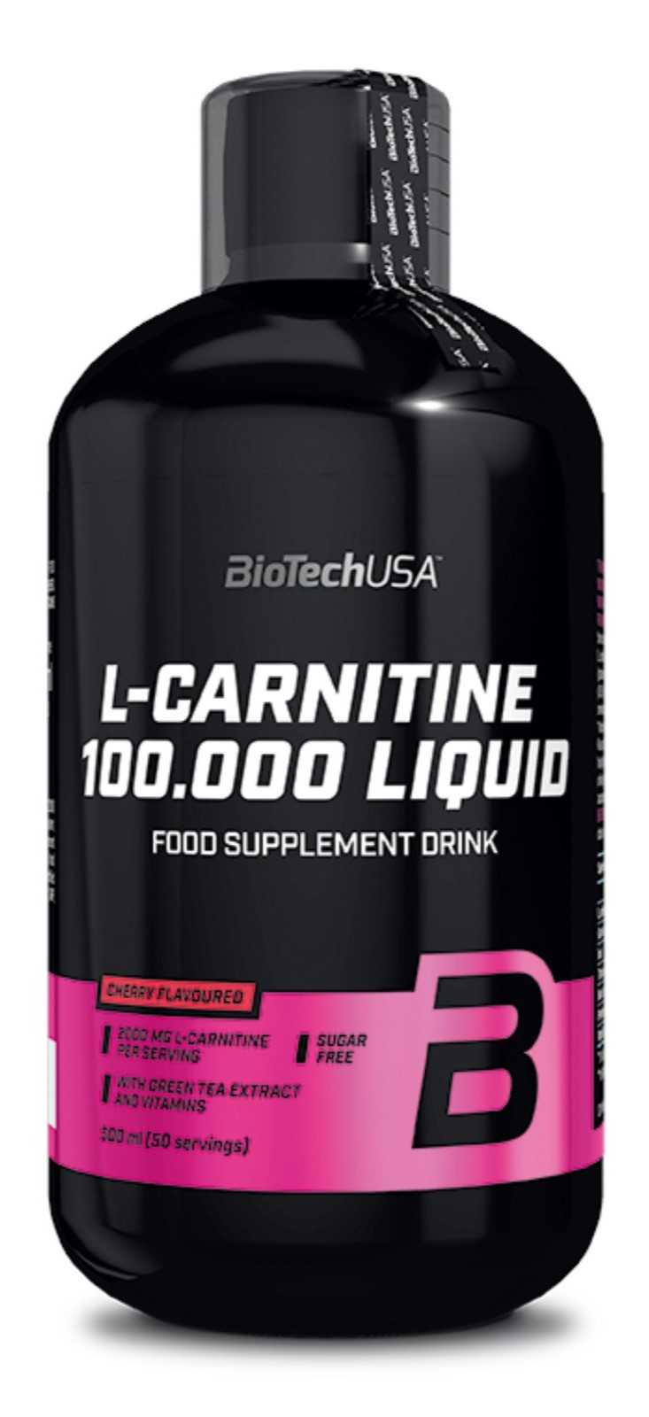 Biotech USA L-Carnitina Líquida 100.000 500 ml