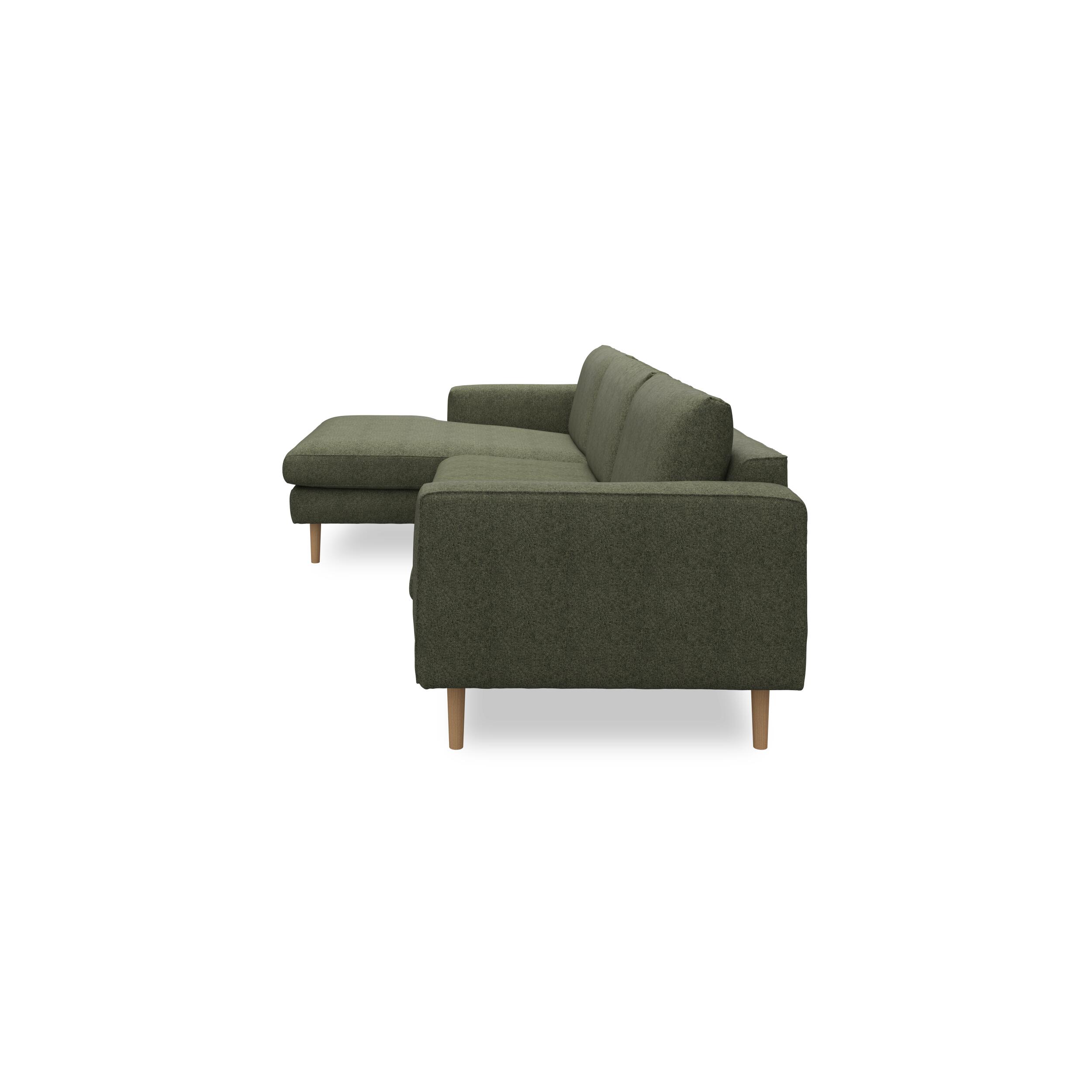 Nyland venstrevendt sofa med chaiselong
