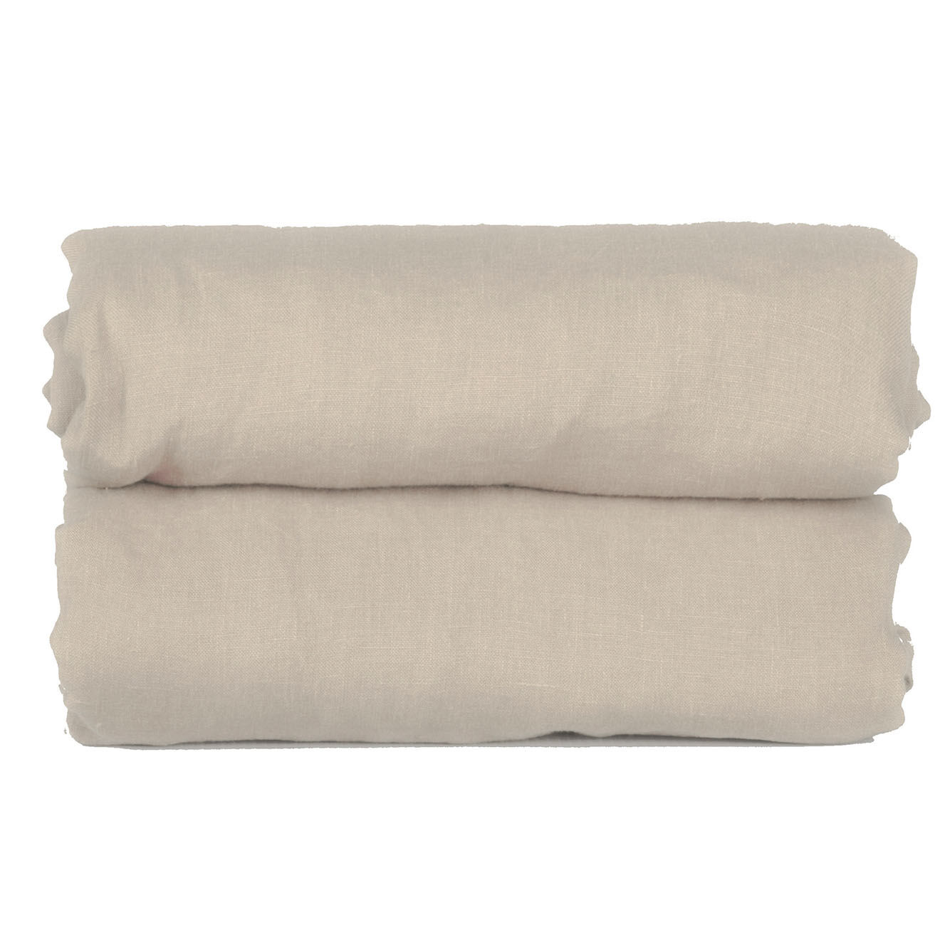 Febronie Drap housse 100% Lin Hortense beige