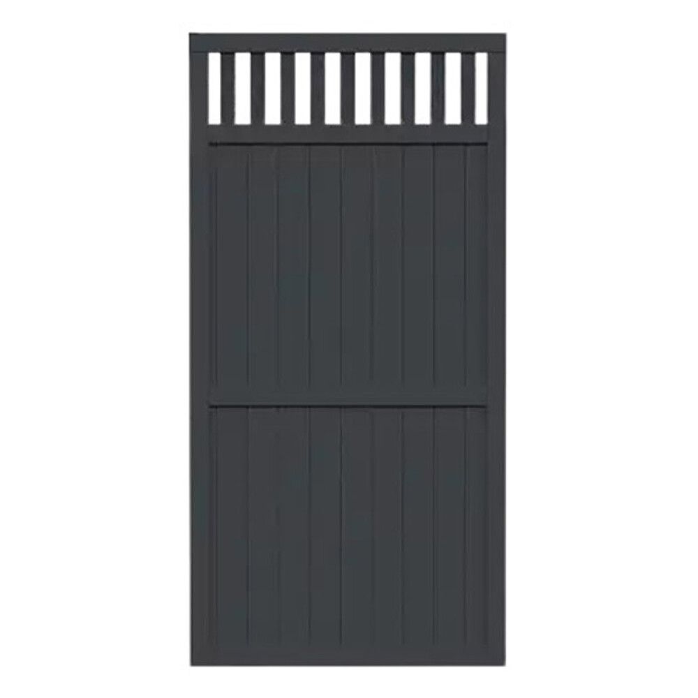 LEVEGG PALMAKO ELKE2 900X1800MM GRÅMALT