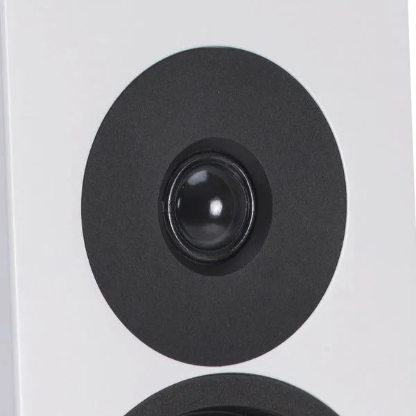 Davis Acoustics Courbet N°5 Blanc Satiné (la paire) Enceintes colonne