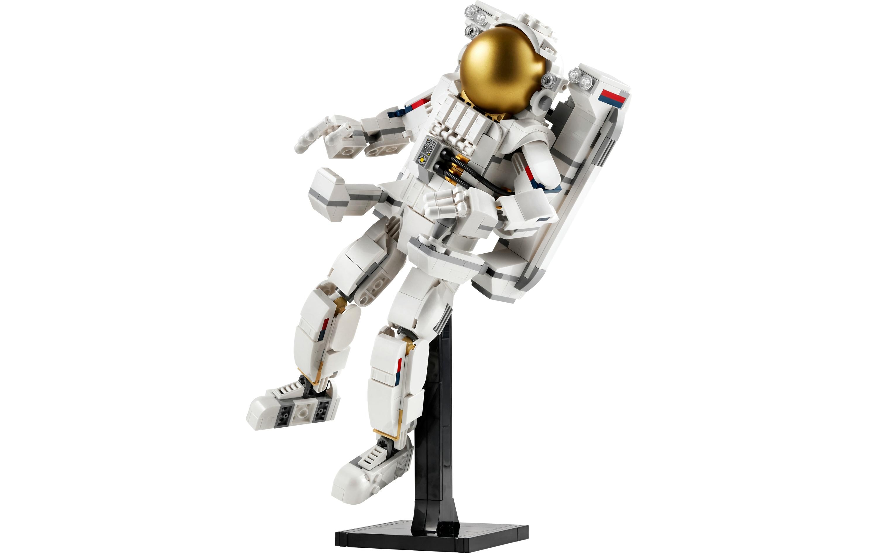 Creator Astronaut im Weltraum 311523-in-1-Spielset mit Astronauten zum Bauen und Umbauen
