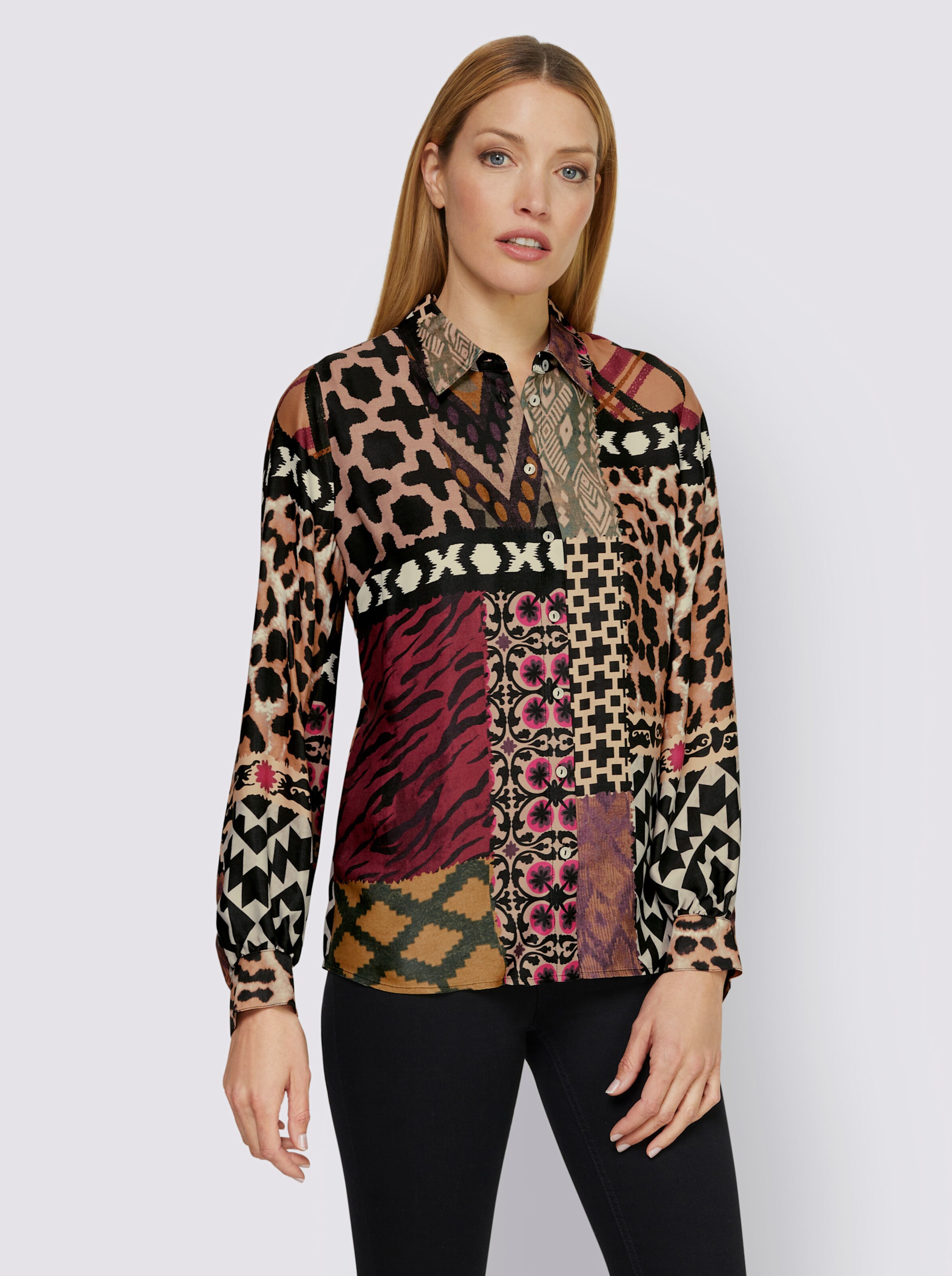 Druckbluse