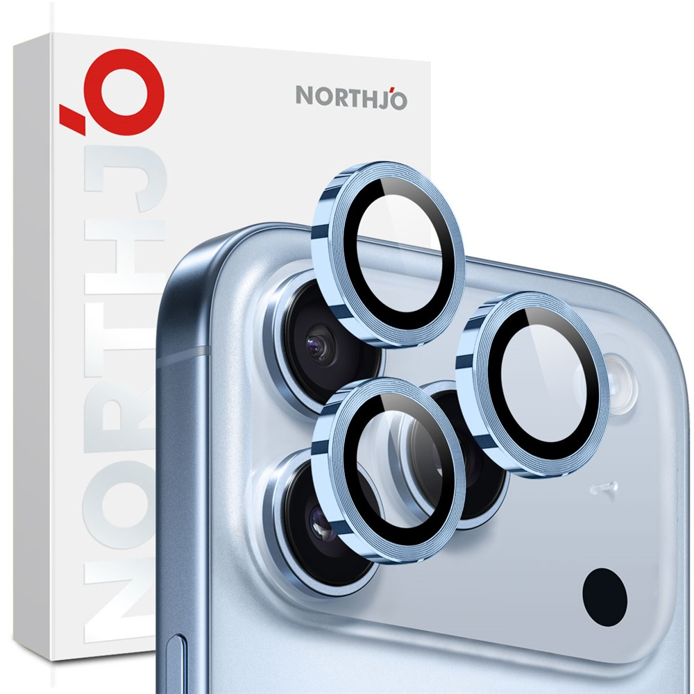 iPhone 17 Pro / 17 Pro Max Kameraschutz Objektiv Ring Protector Abdeckung - Blau