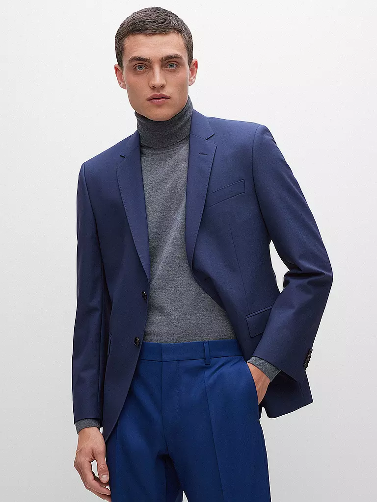BOSS Sakko Slim Fit HUGE blau