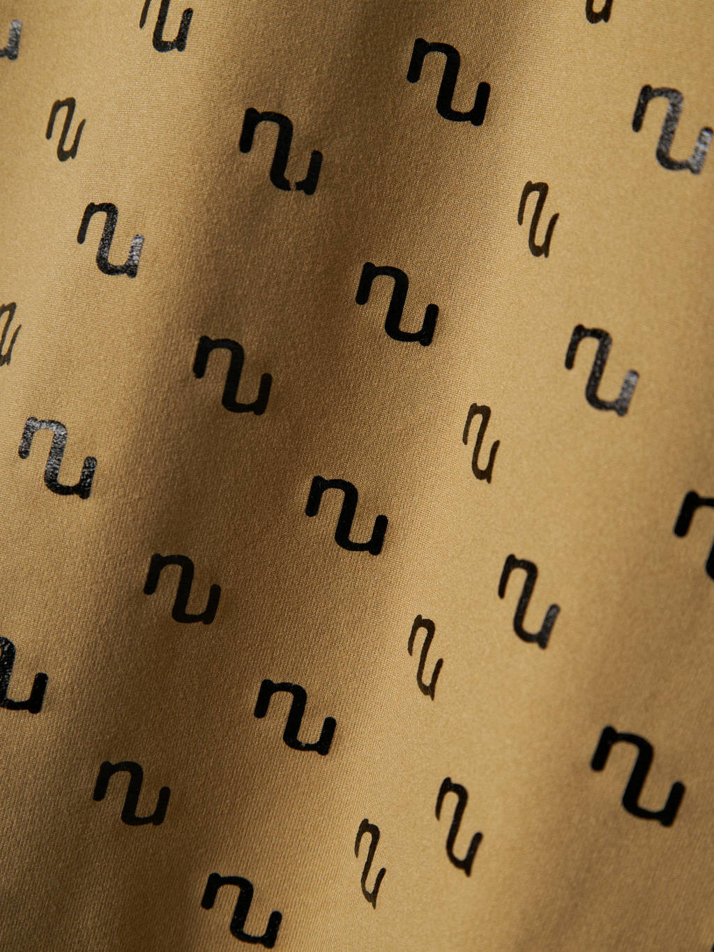 NAME IT longsleeve NKFNIKANEL met all over print mosterd/zwart