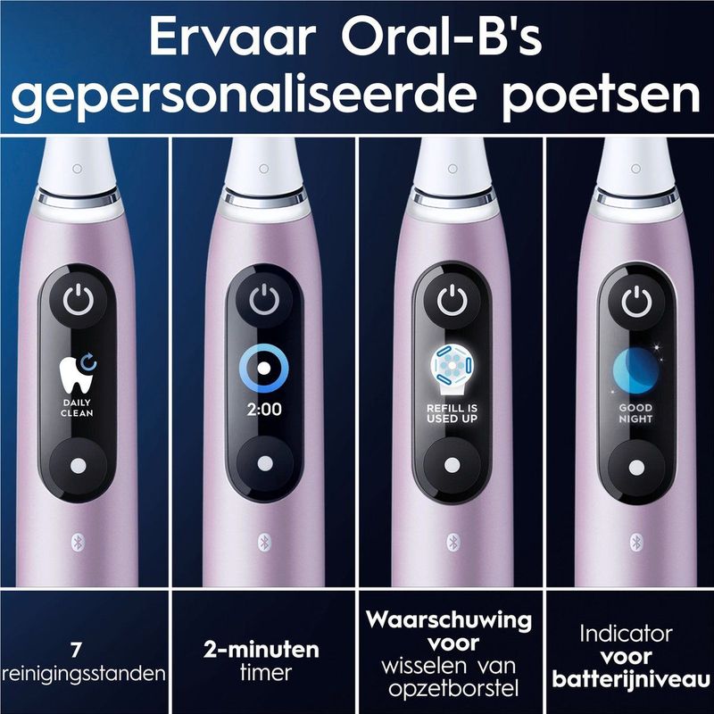 Oral-B iO 9N - Elektrische Tandenborstel - Rose Quartz