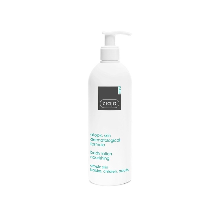 Ziaja Med atopische dermatologische Behandlung feuchtigkeitsspendende Körperemulsion 400 ml