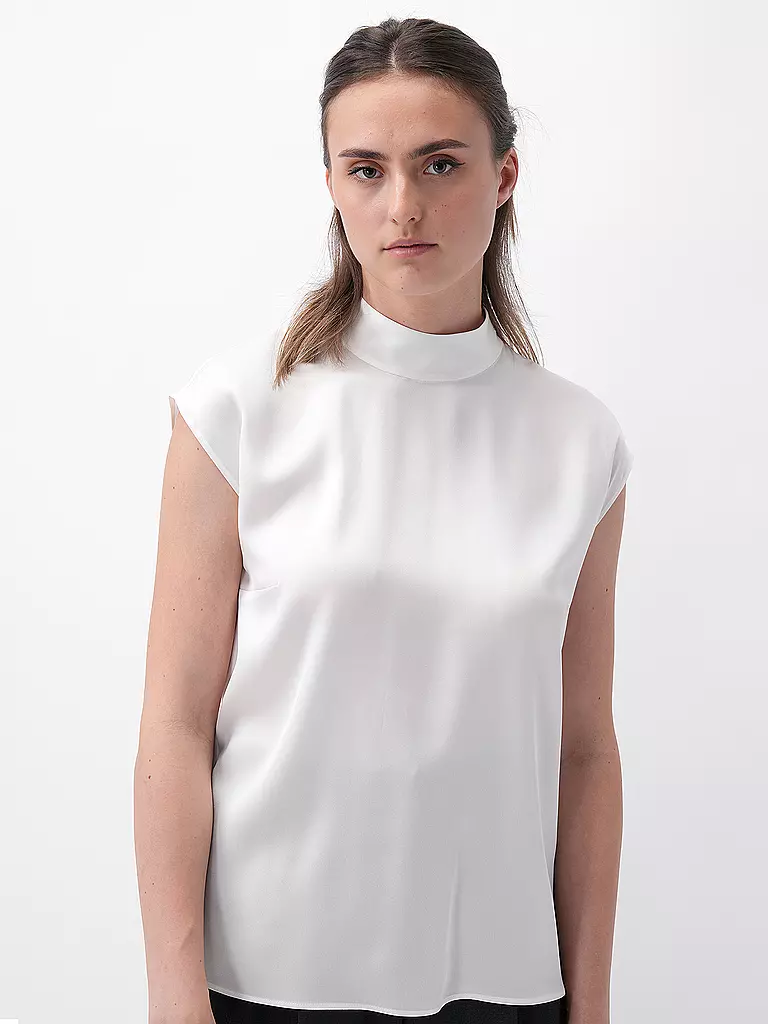 BOSS Bluse BIDRIZ weiss
