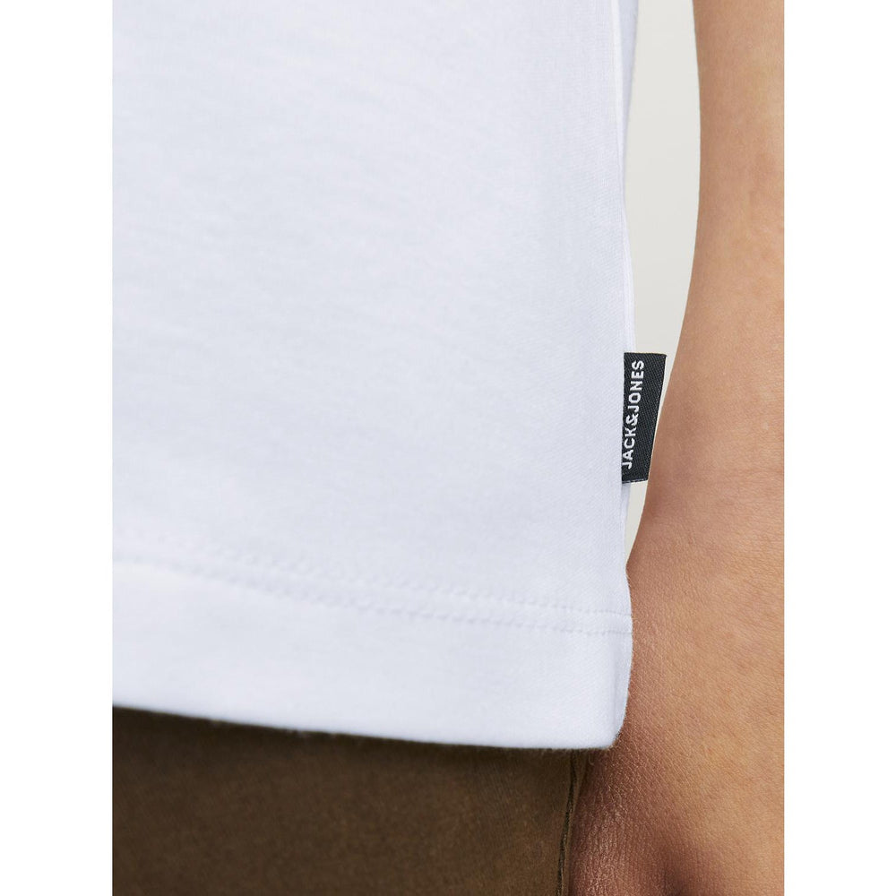 Køb Jack & Jones Junior White Eurban Edge T-Shirt Noos