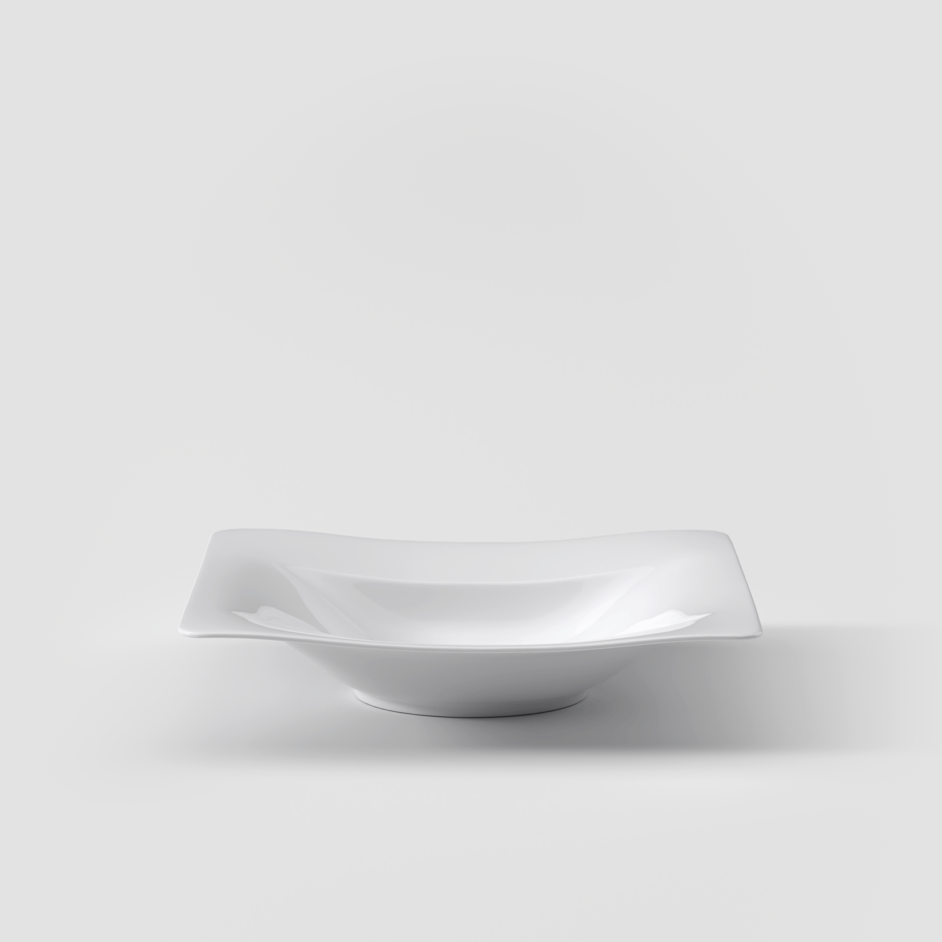 Modern Grace Soup bowl White, 8'', Premium Bone Porcelain