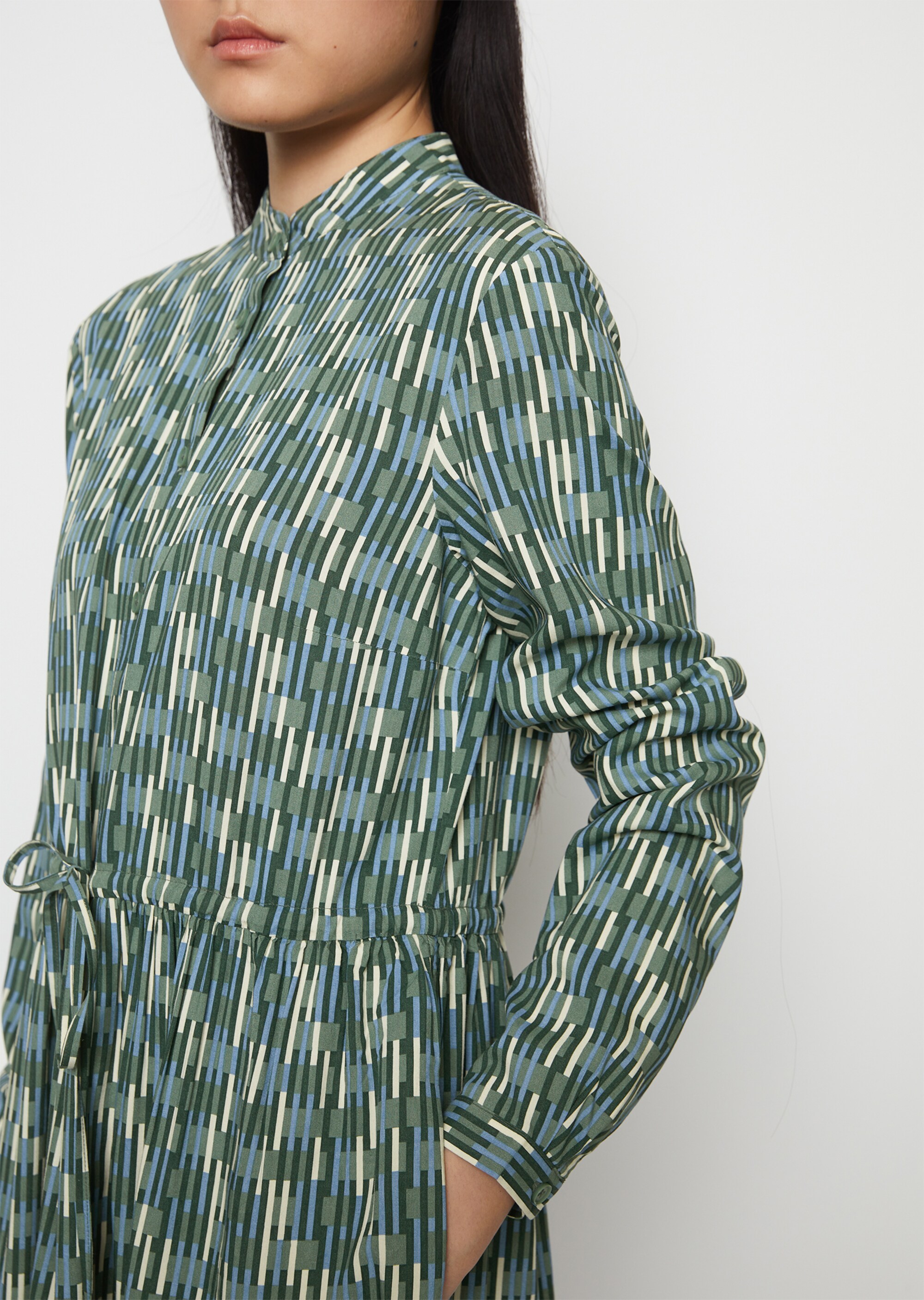 Print-Kleid regularaus LENZING™ ECOVERO™