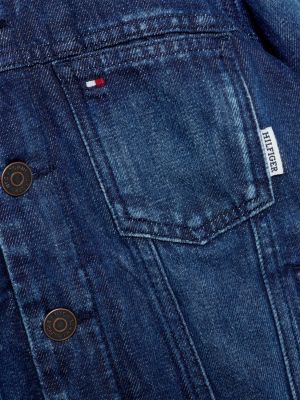 Jaqueta jeans essencial oversized estilo caminhoneiro
