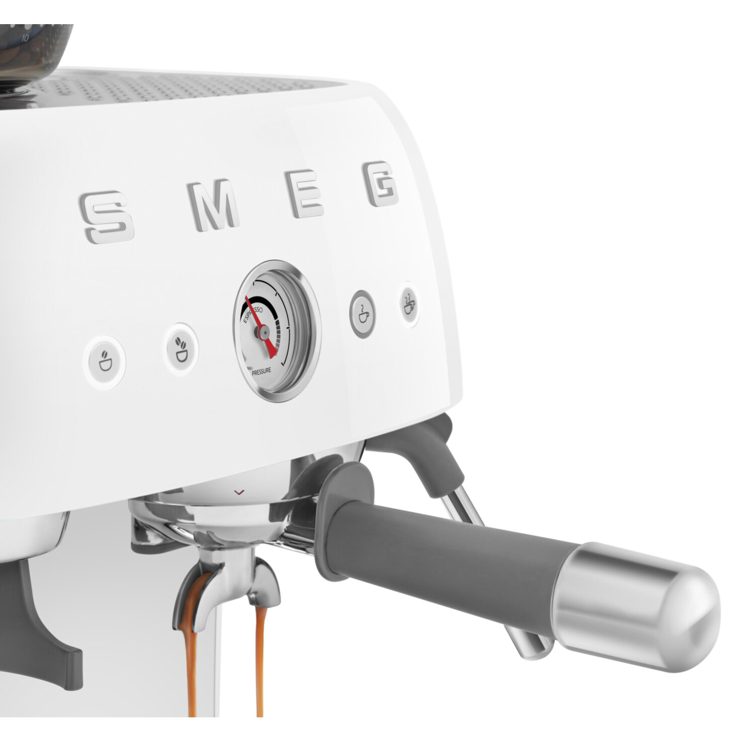 Smeg Espressomaschine EGF03WHEU Weiss