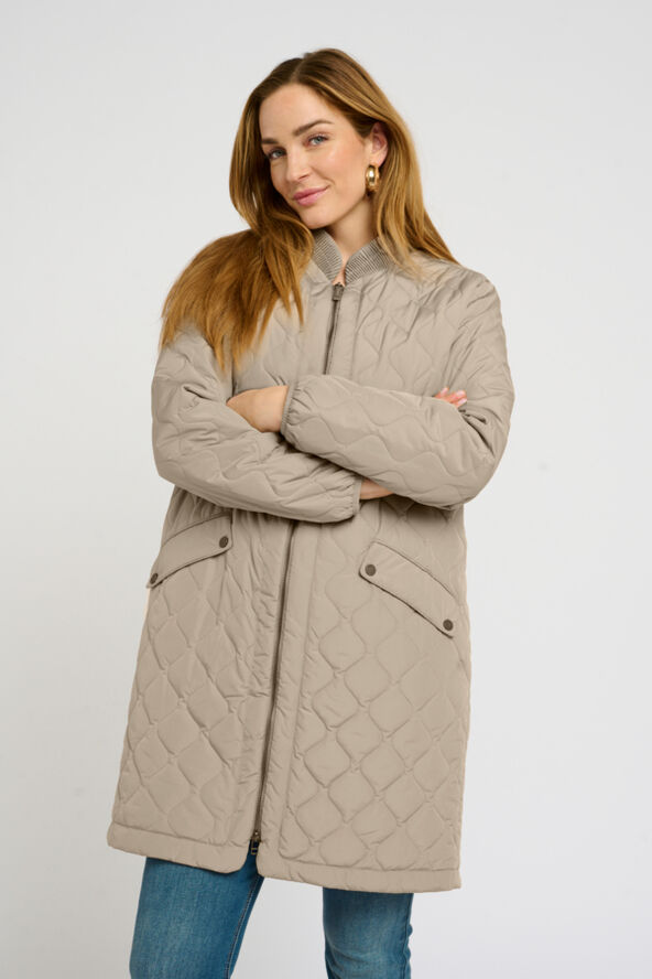 Cream ArwenCR Jacket Silver mink