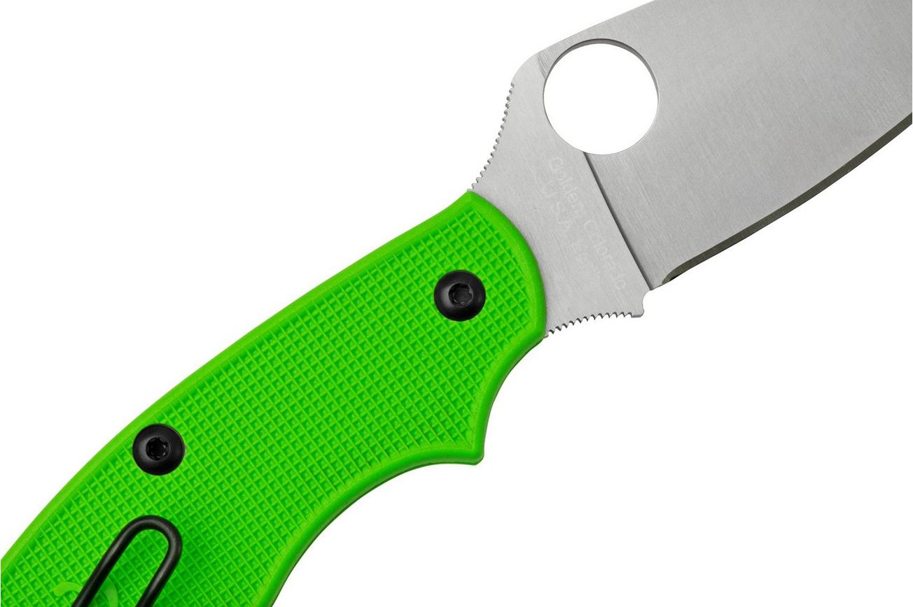 Spyderco UK Penknife Salt Green LC200N C94PGR  zakmes