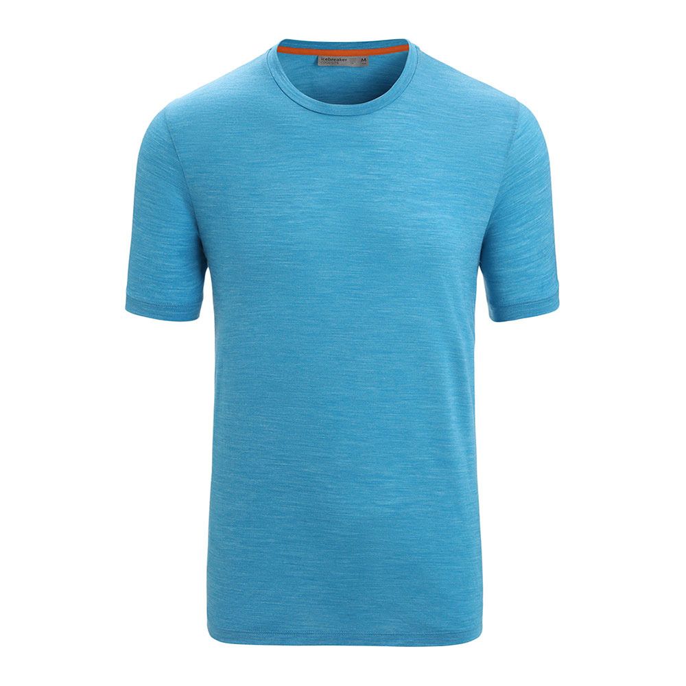 Icebreaker SPHERE II - Tee-shirt Homme geo blue hthr