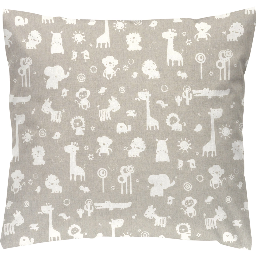 Alvi® Bettwäsche Zootiere taupe