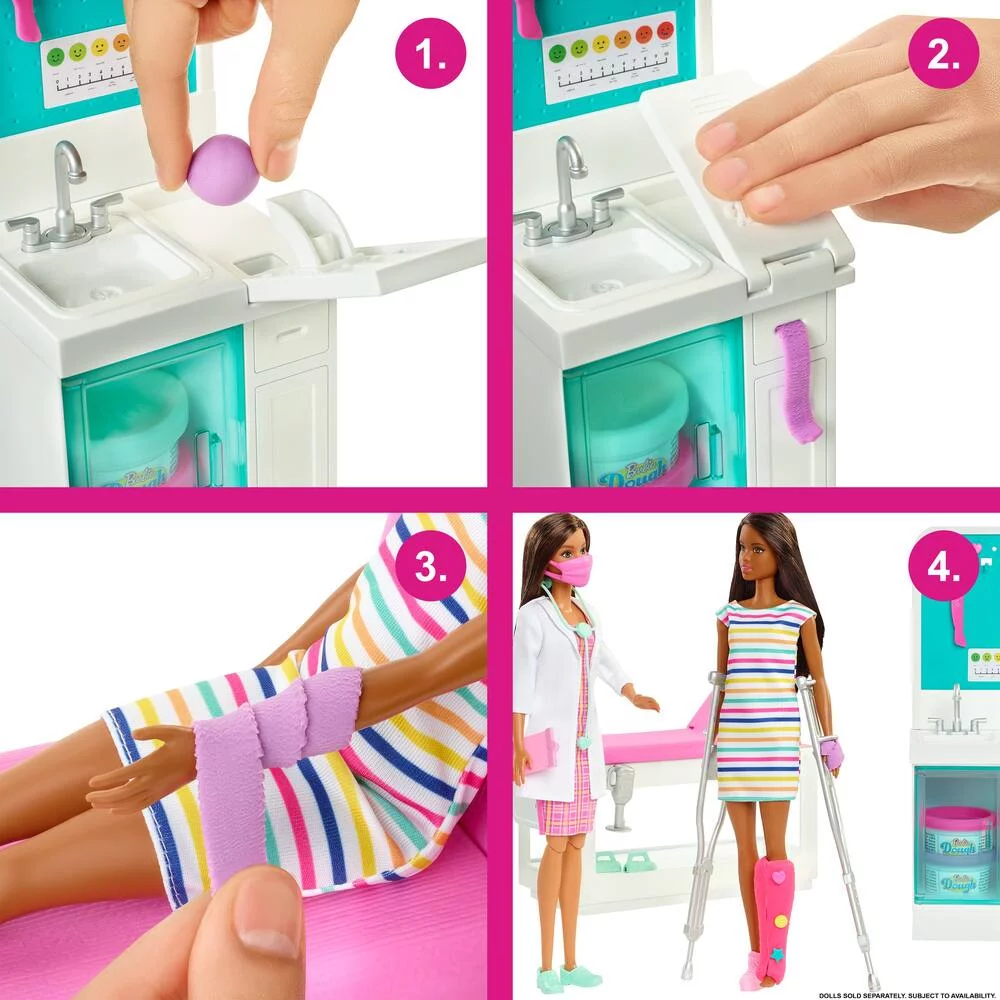 COFFRET POUPEE CLINIQUE DE BARBIE