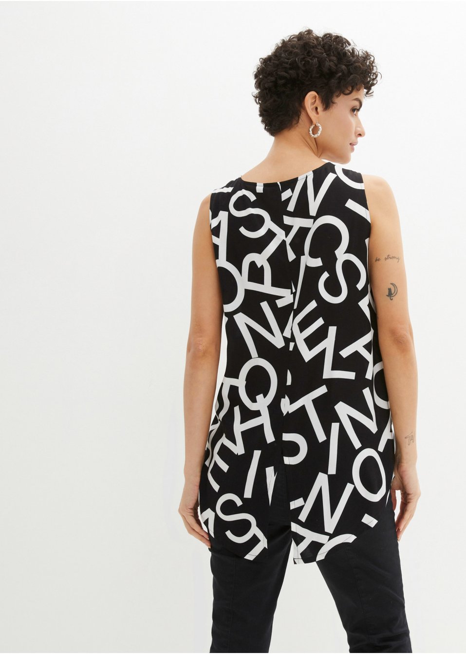Top-blouse en viscose