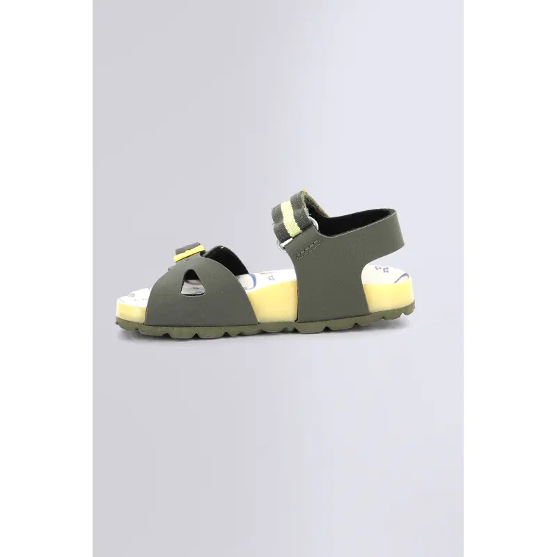 Sostreet Kaki jaune SANDALES Synthétique Garçon