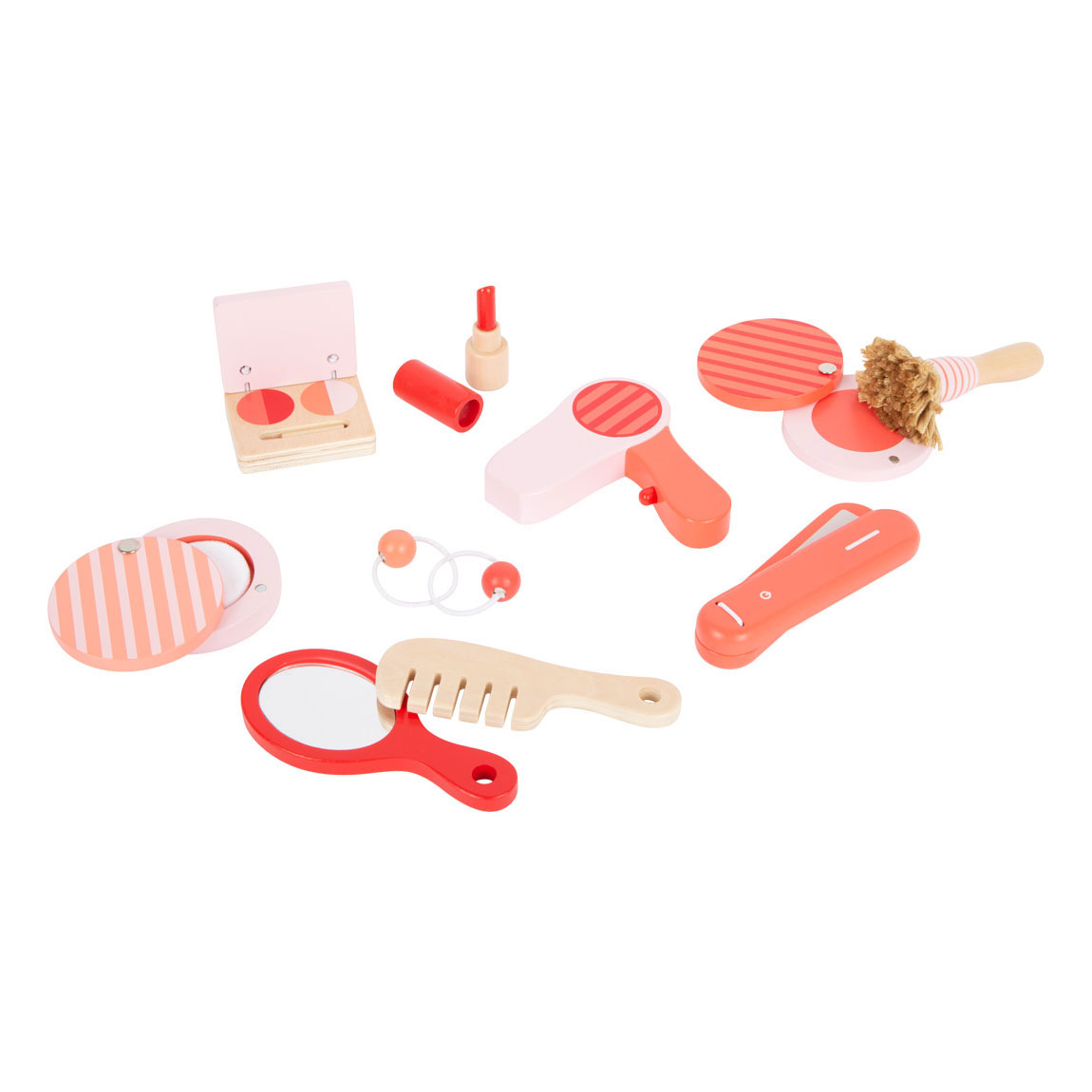 Small Foot-Houten Retro Speel Make-up in Koffer