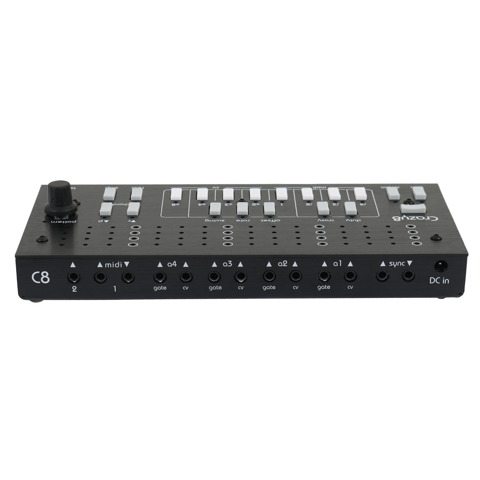 Twisted Electrons Crazy 8 steptime sequencer voor CV