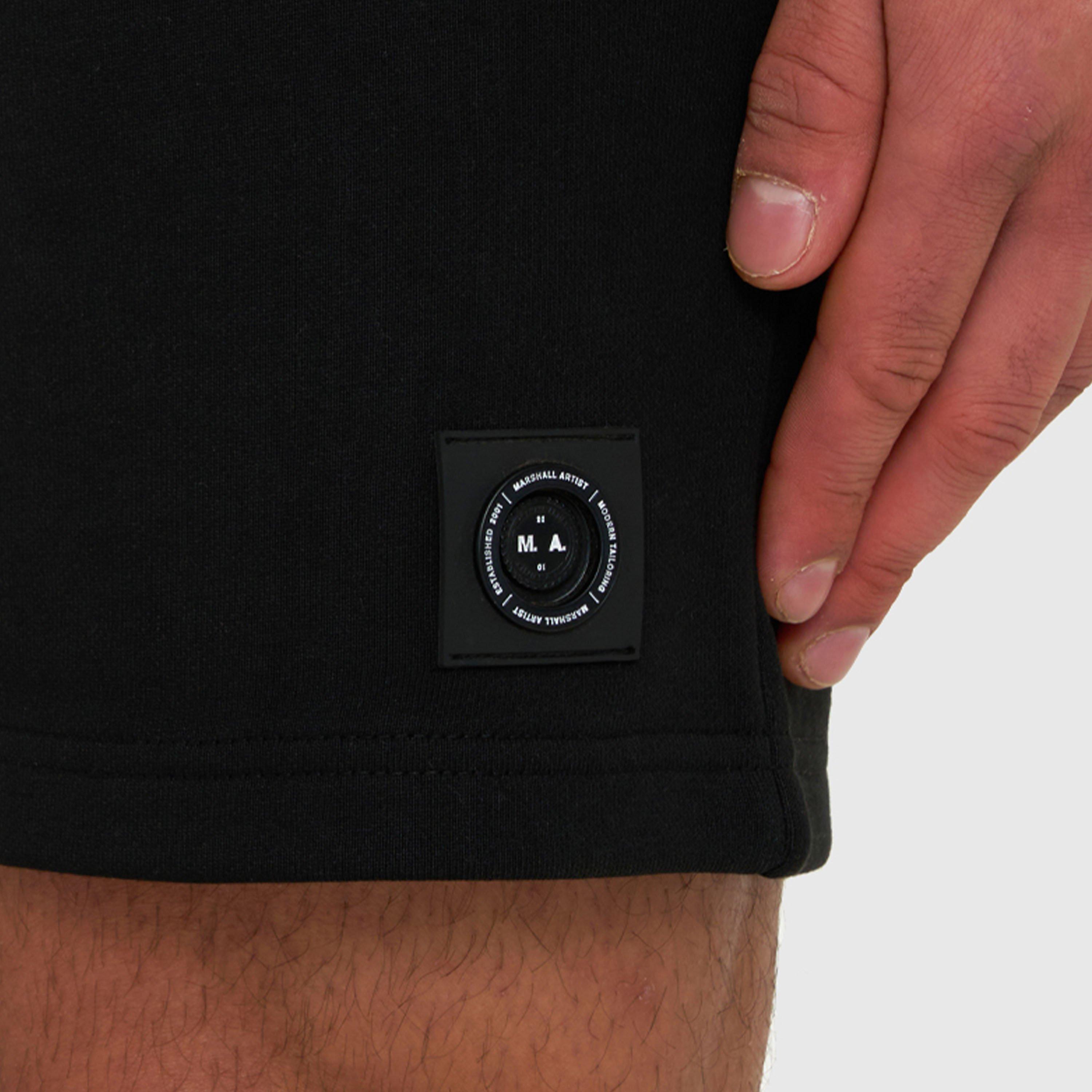 Marshall Artist Drawstring Logo Patch Shorts
