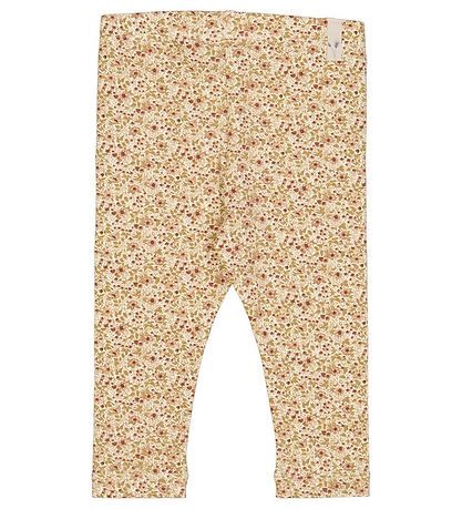 Wheat Leggings - Eggshell Flowers