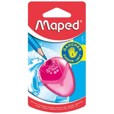 Maped I-Gloo - Taille-crayon pour gaucher - 1 trou - disponible dans différentes couleurs