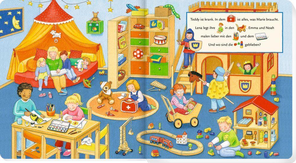 Meine ersten Wimmelbilder - Im Kindergarten