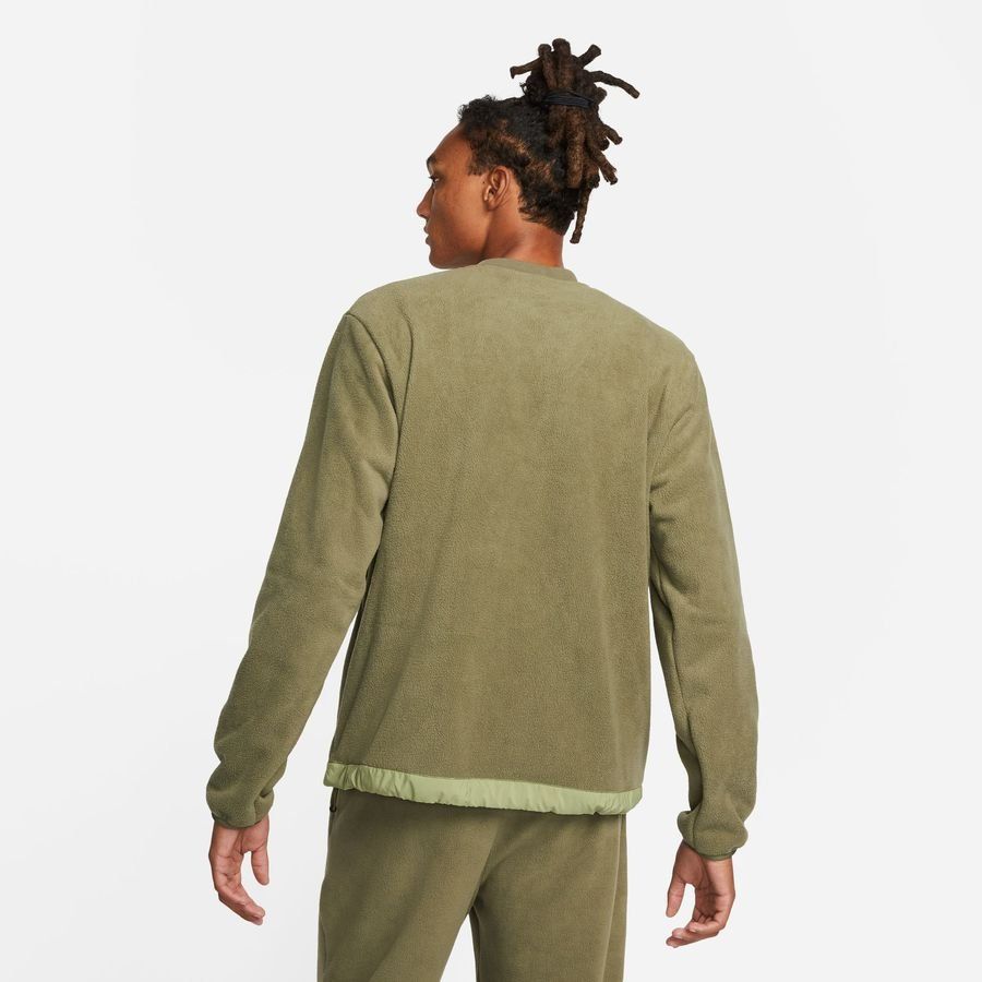 Nike Sweat Club  Fleece Winterized Crew - Vert