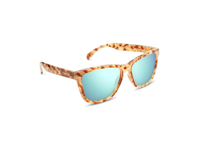 Nectar Sonnenbrille Crux Chucktown Fire Tortoise/Blau Polarisierte Sonnenbrille