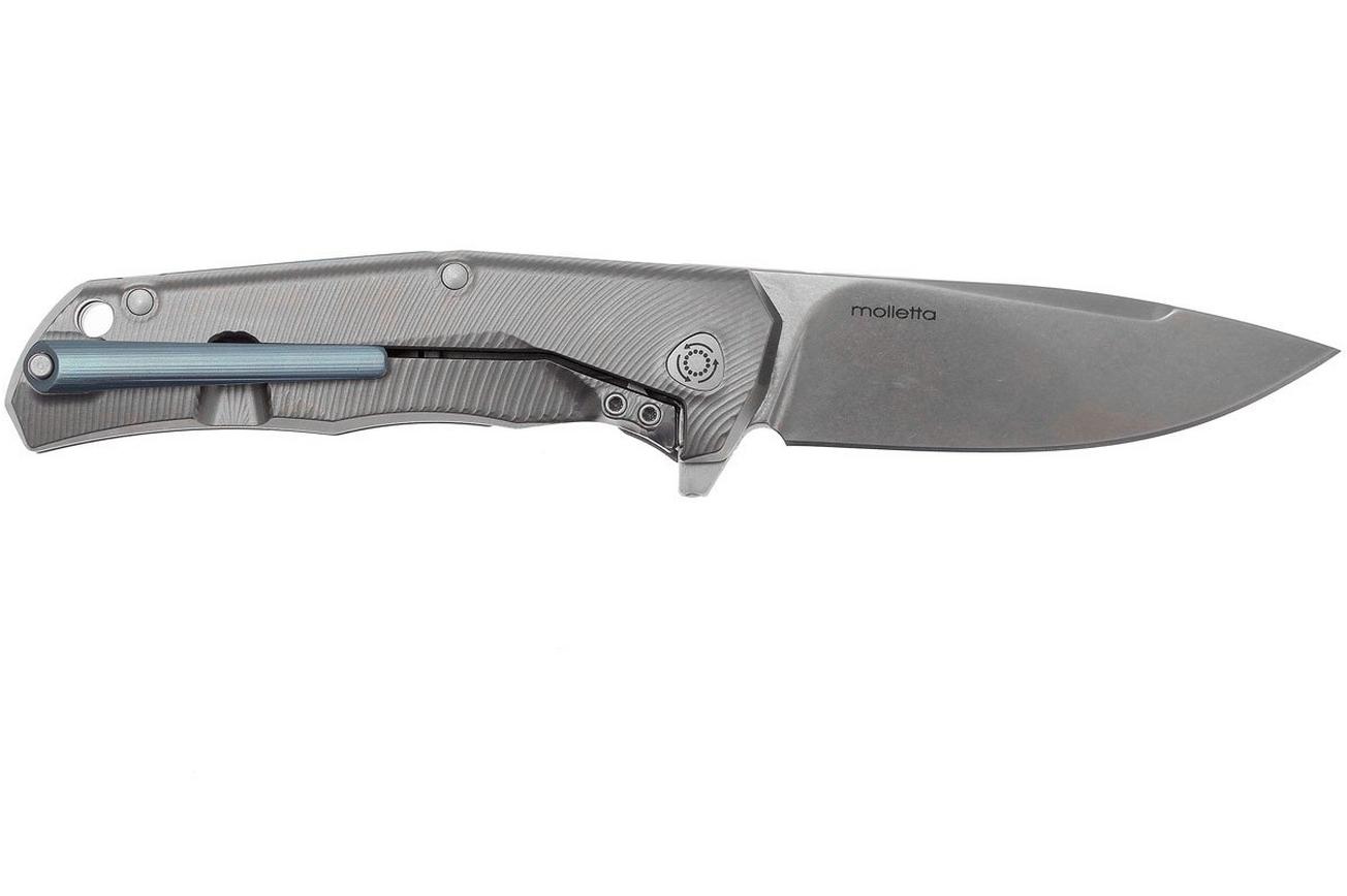 LionSteel TRE BL Titanium, blue