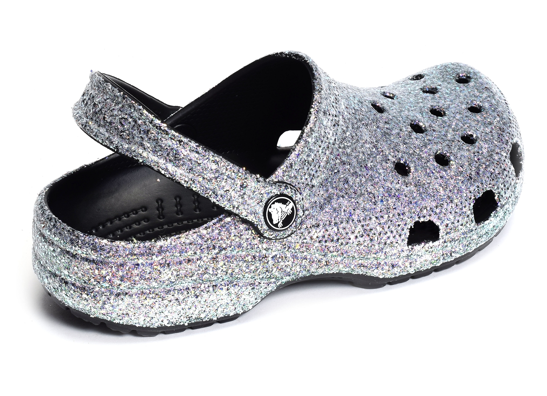 Classic glitter clog multicolore