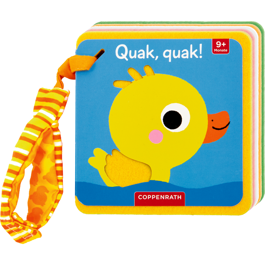 Coppenrath Mein Filz-Fühlbuch für den Buggy: Quak, quak!