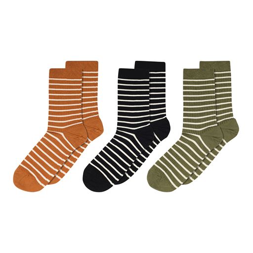MP Denmark Lydia 3-pak Strømper, Black, 40/42