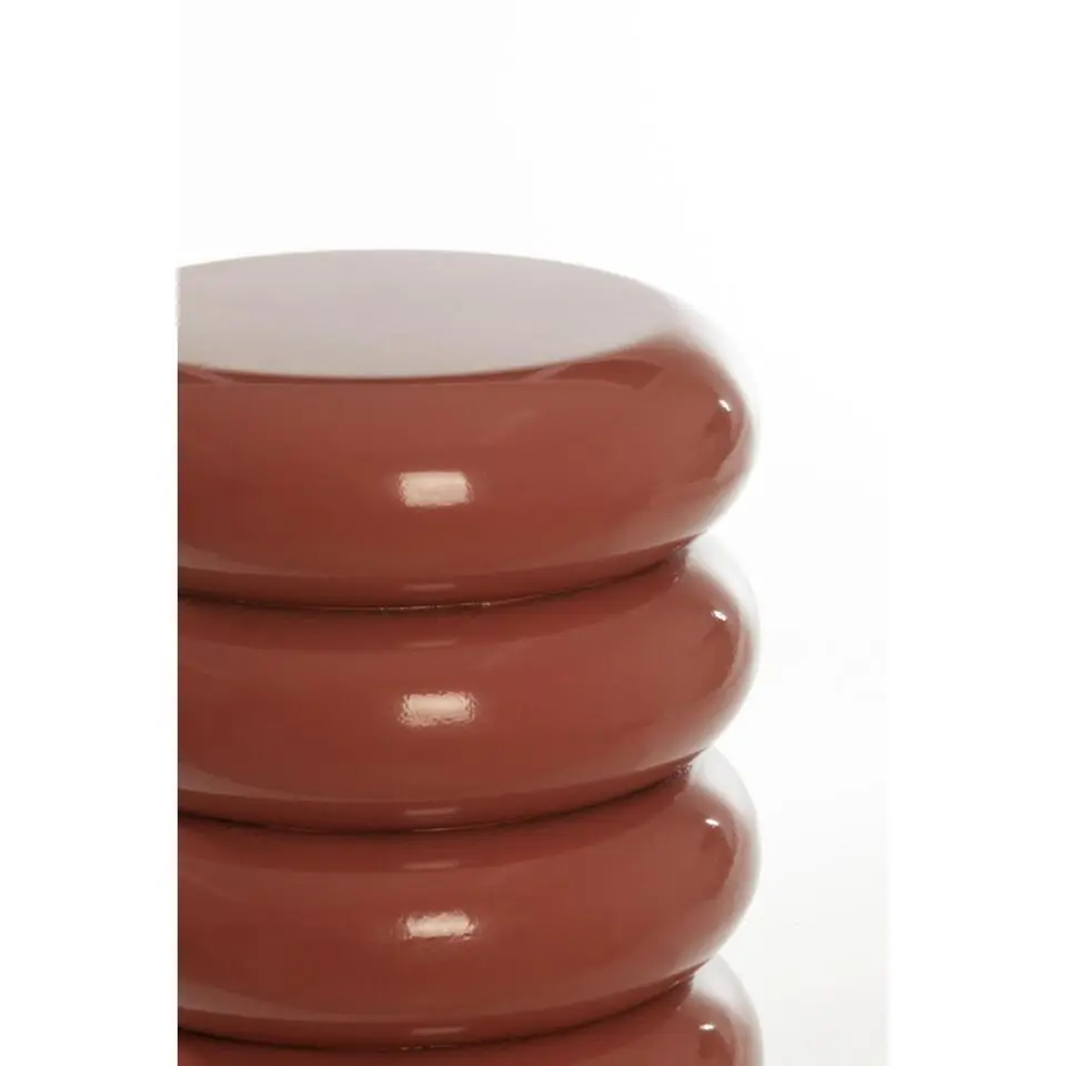 Bijzettafel Mirogi - Rood - Ø30cm