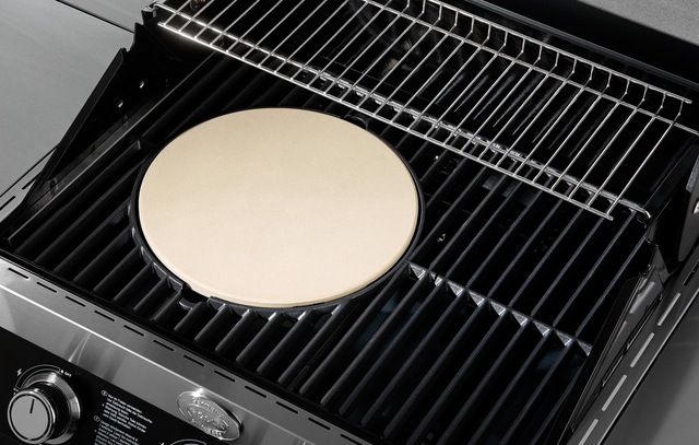 RÖSLE Pizzastein »VARIO, für Grill und Backofen« Cordierit zum Backen von Pizza, Flammkuchen oder Brot, Ø 30 cm