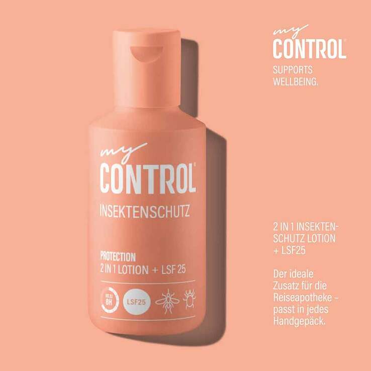 My Control Protection Insektenschutz Lotion + LSF 25, 100 ml