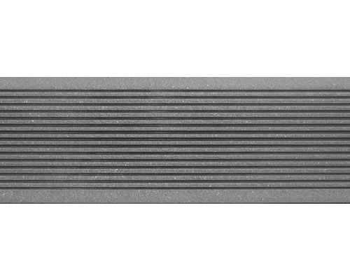Konsta WPC terrasplanken Futura holle kamerprofiel geborsteld 26x145 mm (verkoop per meter van 1,00 m tot max. 6,00 m) grijsbruin