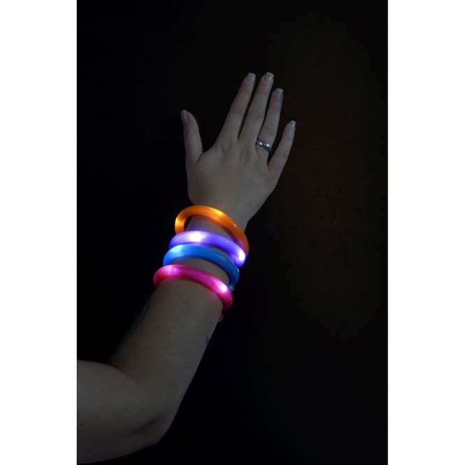 LED Leuchtarmband - blinkend - 1 Stück