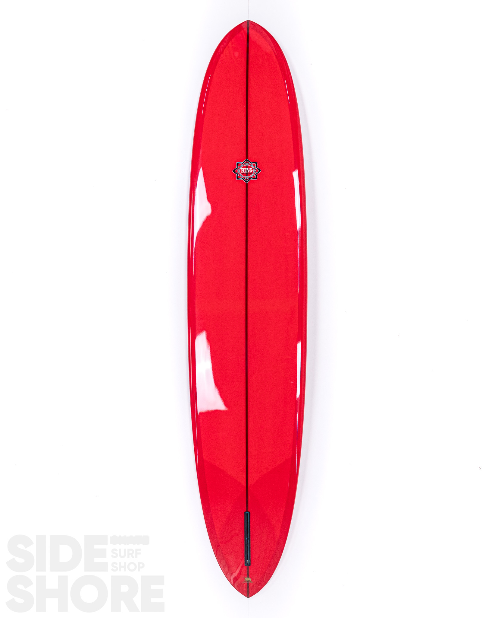 Bing Surfboards Spoiler - Tint Red   Volan   Polish - 9'4 x 22.87