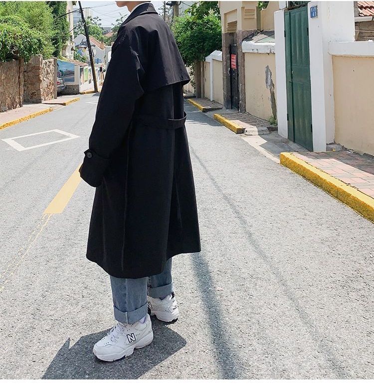 Andrei - Double-breasted midi trenchcoat